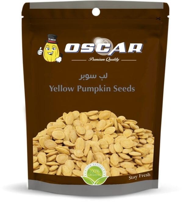 Yellow Pumpkin Seeds 120g – Premium Healthy Snack by Oscar Nuts